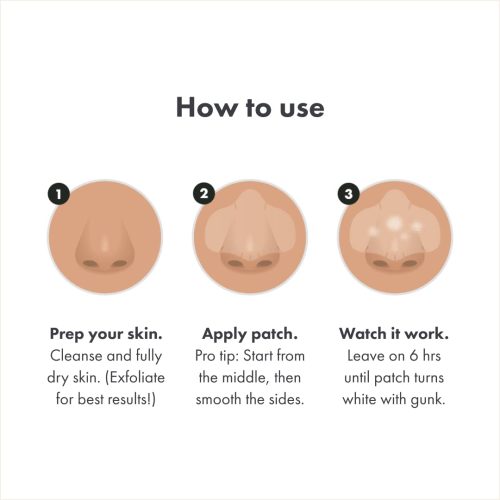 XL Hydrocolloid Pimples, Zits and Oil - Dermatologist-Approved Overnight pore Strips to Absorb Acne nose Gunk (10 Count) - Image 5