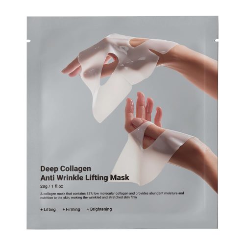 Deep Collagen Wrinkle Lifting Mask - Pack of 5 Facial Masks - Image 2