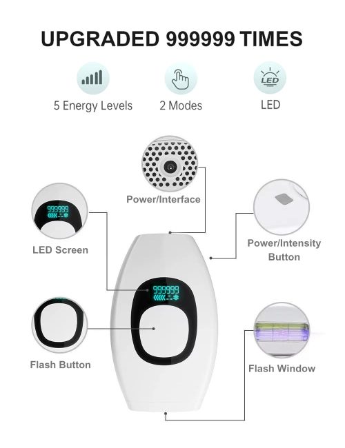 IPL Hair Removal,Laser Hair Removal At-Home for Women Men - Image 6