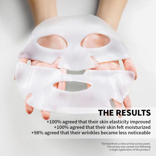 Deep Collagen Wrinkle Lifting Mask - Pack of 5 Facial Masks - Image 5