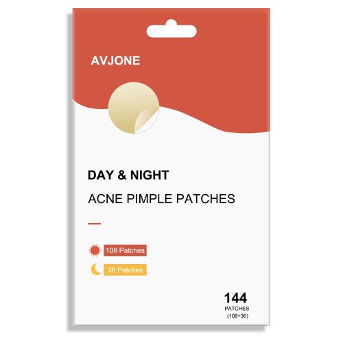 Day and Night Hydrocolloid Acne Pimple Patch for Covering Zits and Blemishes