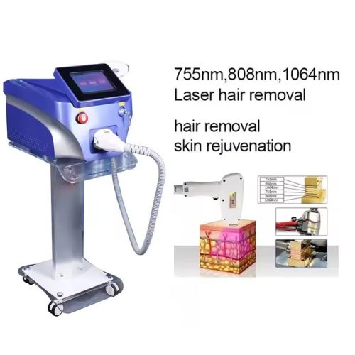 2024 NEW Diode Laser Hair Removal Machine Depiladora Laser Hair Removal Professional Laser Hair Removal Machine with 3 wavelength - Image 3