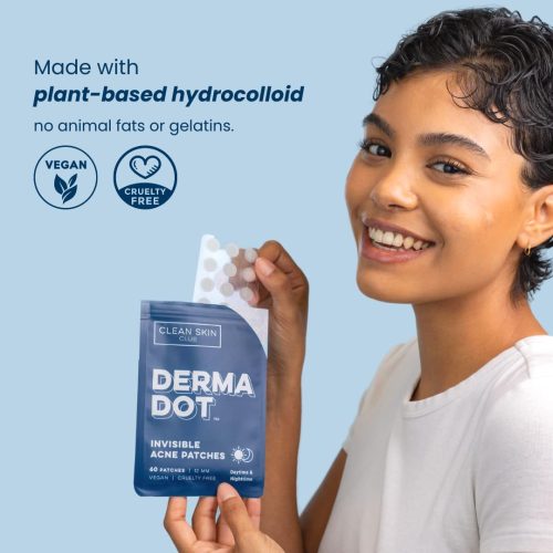 CLEAN SKIN CLUB 60 Invisible Vegan Pimple Patches - Image 5