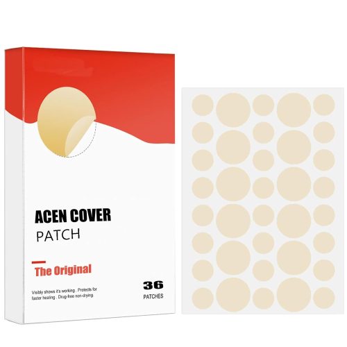Hydrocolloid Acne Pimple Patch,Salicylic Acid Acne Patches for Covering Zits and Blemishes（2 boxes） - Image 8