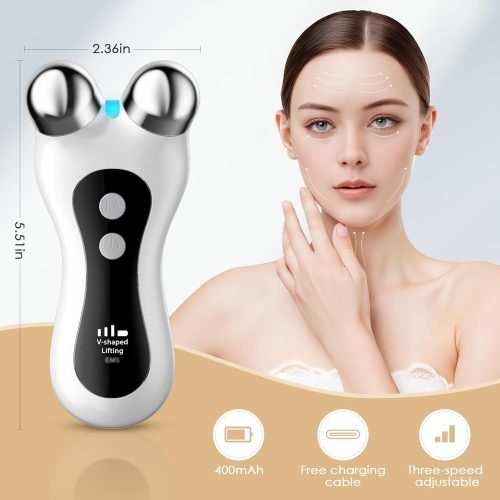 3-in-1 Face Sculpting Tool，Portable Led Multi-Functional Neck and Face Tool - Facial and Neck Tool for Women - Image 7