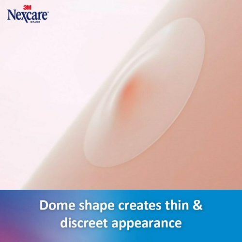 Nexcare Thin and Transparent Acne Patch, Skin Cover Absorbs Pus and Oil from Clogged Pores, Made with hydrocolloid, tab Allows for Easy Removal from Liner - 117 Pimple Patches - Image 7
