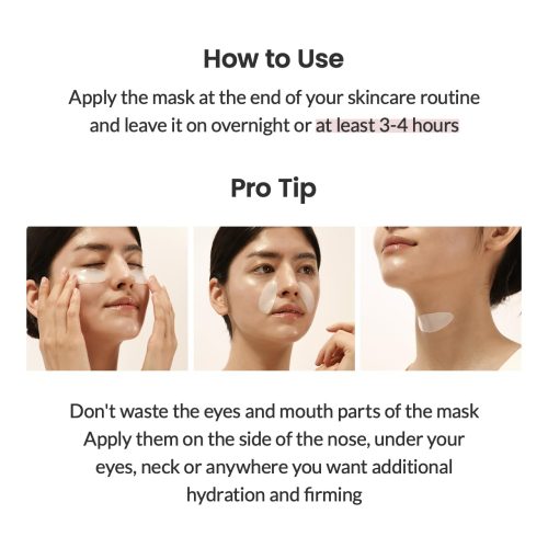 Hydro Cera-nol Real Deep Mask, Overnight Hydrogel Mask, Soothing, Moisturizing, Nourishing - Image 17