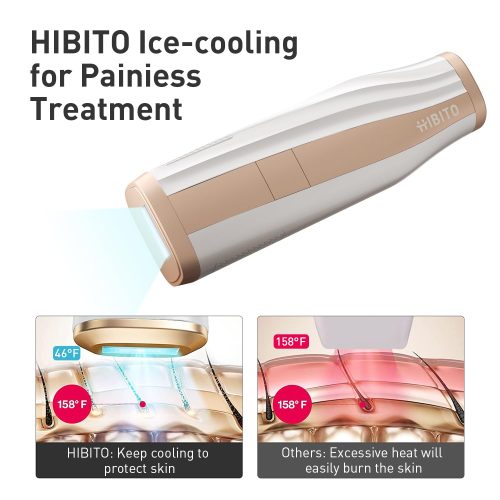 IPL Hair Removal With Cooling System, At-Home Professional Laser Hair Removal Device Permanent Painless for Women Men - Image 3