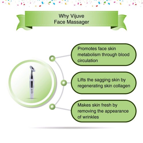 Anti-Aging Face Massager for Wrinkles Removal and Skin Tightening - Boosts Effects of Face Cream and Serum - Image 3