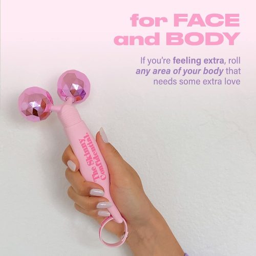 Pink Balls Eye & Facial Roller Massager - Face Massage Tools Skincare for Wrinkles & Fine Lines - Image 5