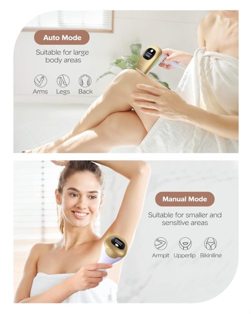 IPL Hair Removal Device for Women and Men at Home,Hair Remover Machine with 1 Attachment,10 Energy Levels - Image 4