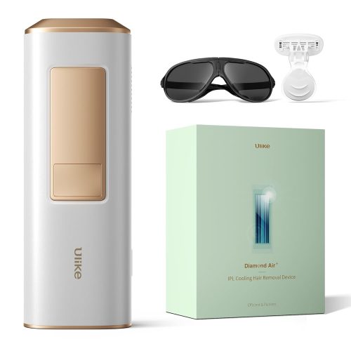 Ulike Laser Hair Removal for Women and Men, Air Ice-Cooling Nearly Painless IPL Hair Removal for Salon-Level Result at Home