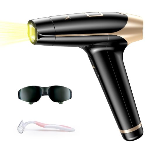 IPL Hair Remover, Hair Removal Device for Women and Men with 18.6J High Output Energy and 3 Smart Modes
