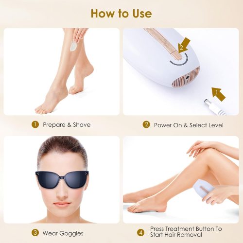 IPL Laser Hair Removal Device Permanent Painless Remover Reduction in Hair Regrowth - Image 21