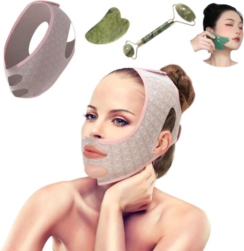 Beauty Face Sculpting Sleep Mask，V Line Lifting Chin Mask,