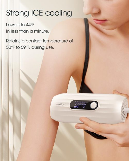 Laser Hair Removal - Ice-Cooling lPL Home Use Hair Removal for Women and Men - Nearly Painless & Long-Lasting Results - Image 4