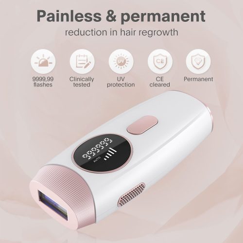Laser Hair Removal for Women and Men IPL Hair Remover Facial Whole Body Machine Permanent Painless Device at Home 999,999 Flashes - Image 4