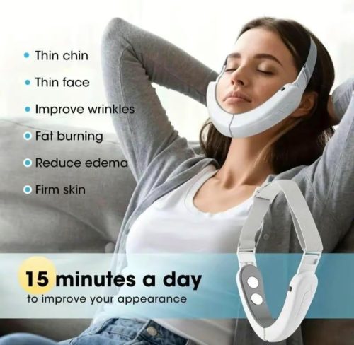 Tightening Belt, V-Shape Facial Massage, Smart Facial Massager, Professional Skincare Tool for Women - Image 4