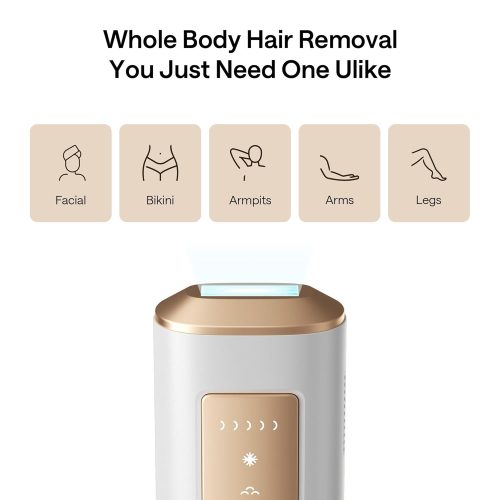 Ulike Laser Hair Removal for Women and Men, Air Ice-Cooling Nearly Painless IPL Hair Removal for Salon-Level Result at Home - Image 4