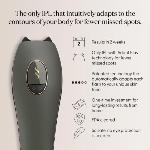 SmoothSkin Pure Adapt Champagne IPL Laser Hair Removal Device for Women & Men - Image 15