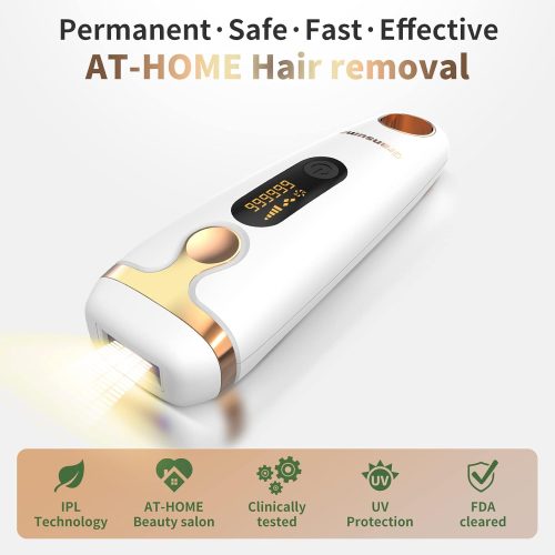 IPL Laser Hair Removal Device Permanent Painless Remover Reduction in Hair Regrowth - Image 4