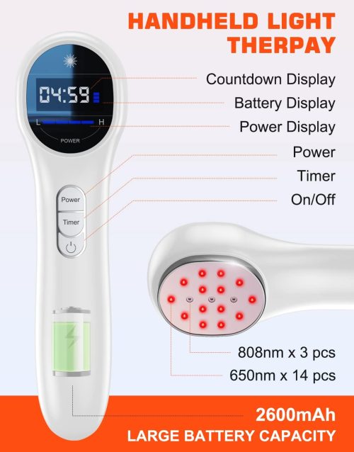 Red Light Therapy Infrared Light Tharepy, Red Light Device for Bodypain Relief, Joint, Muscle & Tissue - Image 5