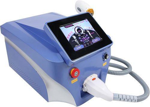 Hair Removal Machine, Vertical Type 3 Wavelength 808 Hair Remover Device Permanent Hair Remover with Cooling Function Hair Removal