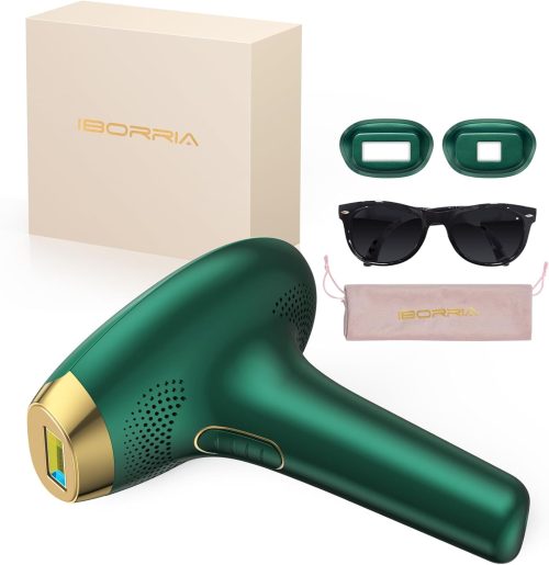 IPL Hair Removal Device, Ice Cooling Permanent Painless Hair Remover High Energy Hair Removal for Men & Women