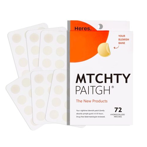 Hydrocolloid Acne Pimple Patch Kit, 72pcs Invisible Pimple Patches