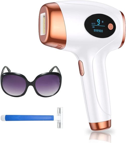 Laser Hair Removal Device for Women and Men, 999,900+ Flashes at-Home IPL Hair Removal Device