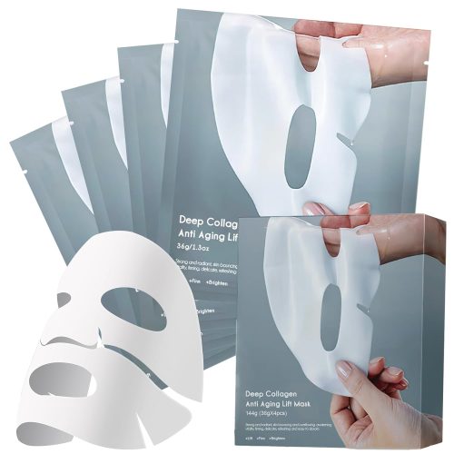 Collagen Face Mask - Hydrating Overnight Collagen Face Mask Deep Collagen Anti Wrinkle Lifting Mask
