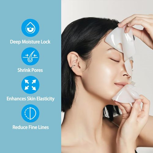 Collagen Face Mask - Hydrating Overnight Collagen Face Mask Deep Collagen Anti Wrinkle Lifting Mask - Image 2
