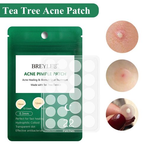 Acne Pimple Patch (66Count), Tea Tree Oil Pimple Patch Acne Pimple Healing Patch Zit Patch Acne Patch Hydrocolloid Patch - Image 2