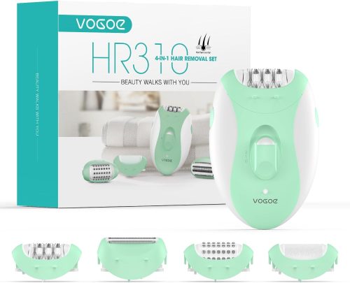 Epilator for Women-Cordless Epilators Hair Removal for Women, 4-in-1 Electric Razor Hair Remover, 2 Speeds & 21 Tweezers