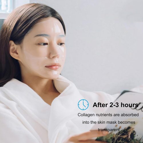 Collagen Face Mask - Hydrating Overnight Collagen Face Mask Deep Collagen Anti Wrinkle Lifting Mask - Image 4