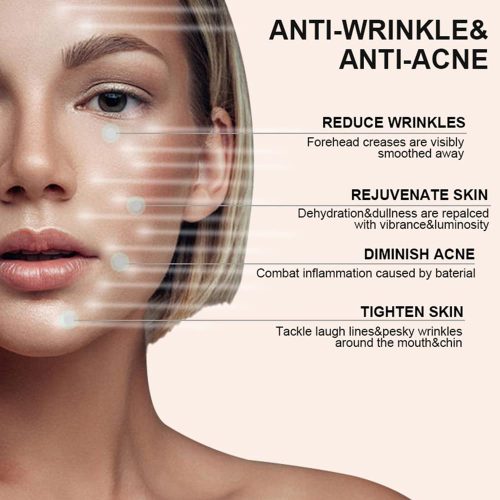Red Light Therapy Mask for Face Wrinkles, LED Face Mask Light Therapy,7 Colors Photon Red Light Therapy Mask for Face - Image 2