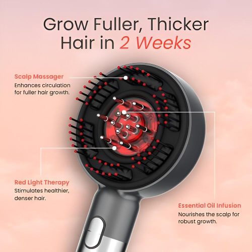 Hair Growth, Shiatsu Hair Scalp Massager, Portable Head Massager - Image 6