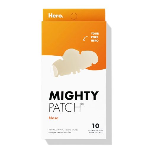 XL Hydrocolloid Pimples, Zits and Oil - Dermatologist-Approved Overnight pore Strips to Absorb Acne nose Gunk (10 Count)