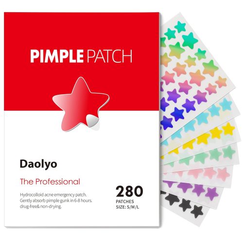 Pimple Patches for Face, Cute Star Pimple Patches with Salicylic Acid