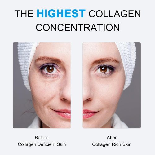 Collagen Face Mask - Hydrating Overnight Collagen Face Mask Deep Collagen Anti Wrinkle Lifting Mask - Image 3
