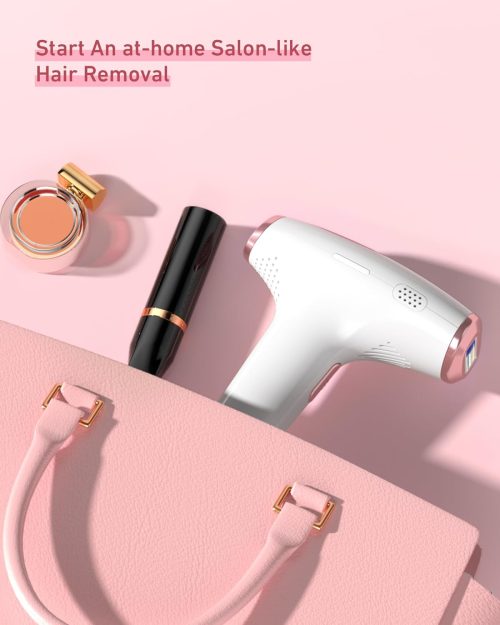 Laser Hair Removal for Women and Men Permanent IPL Hair Removal at-Home 999,999 Flashes Painless Hair Remover on Armpits Back Legs Arms Face Bikini Line - Image 7