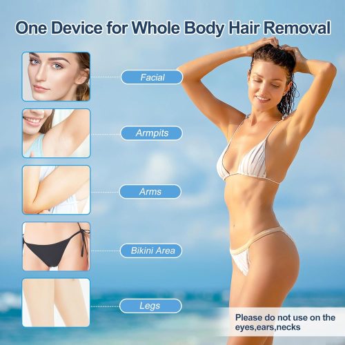 Laser Hair Removal,IPL At-Home Hair Removal Device for Women and Men - Image 4
