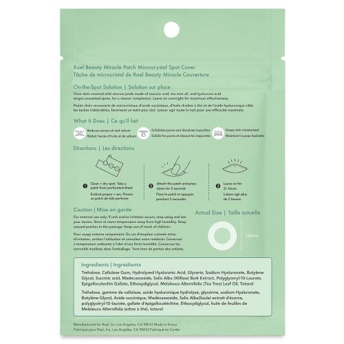 Pimple Patches, Miracle Microcrystal Spot Cover - Hydrocolloid Acne Patches for Early Stage - Image 4