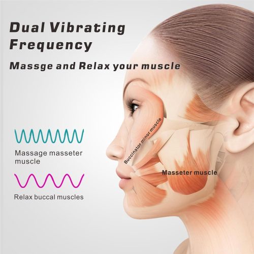 Purism V line Face Lifting Belt with remote control Massager, Double Chin Reducer Face Massage and Relaxing Belt - Image 2