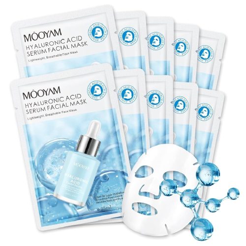 Collagen Face Mask Skin Care Hydrating Face Masks, Brightening and Anti Aging Face Sheet Masks - Image 3