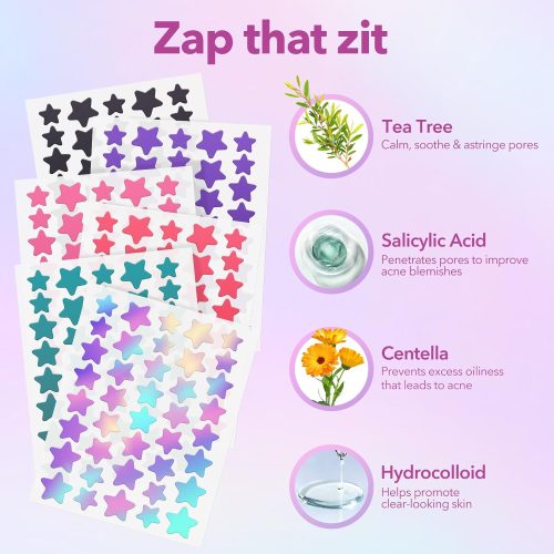 Pimple Patches for Face, Hydrocolloid Acne Patches - Image 6