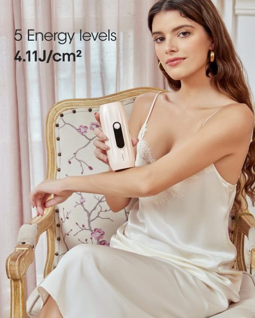 Laser Hair Removal - Ice-Cooling lPL Home Use Hair Removal for Women and Men - Nearly Painless & Long-Lasting Results - Image 5