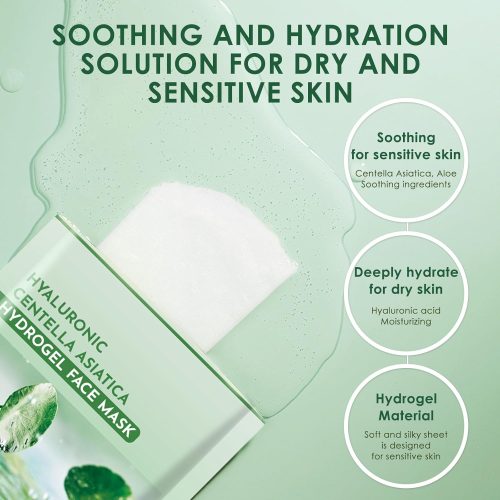 Collagen Face Mask Skin Care Hydrating Face Masks, Brightening and Anti Aging Face Sheet Masks - Image 10