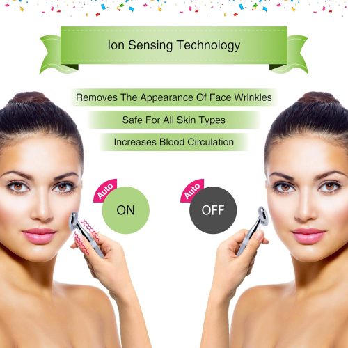 Anti-Aging Face Massager for Wrinkles Removal and Skin Tightening - Boosts Effects of Face Cream and Serum - Image 5