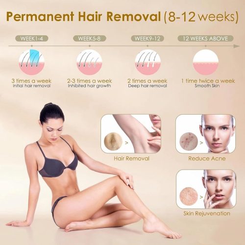 Laser Hair Removal,IPL At-Home Hair Removal Device for Women and Men - Image 3
